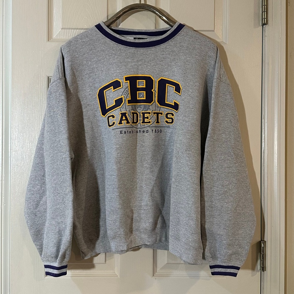 Gear‎ For Sports CBC Cadets Sweatshirt XL Gray Christian Brothers College STL